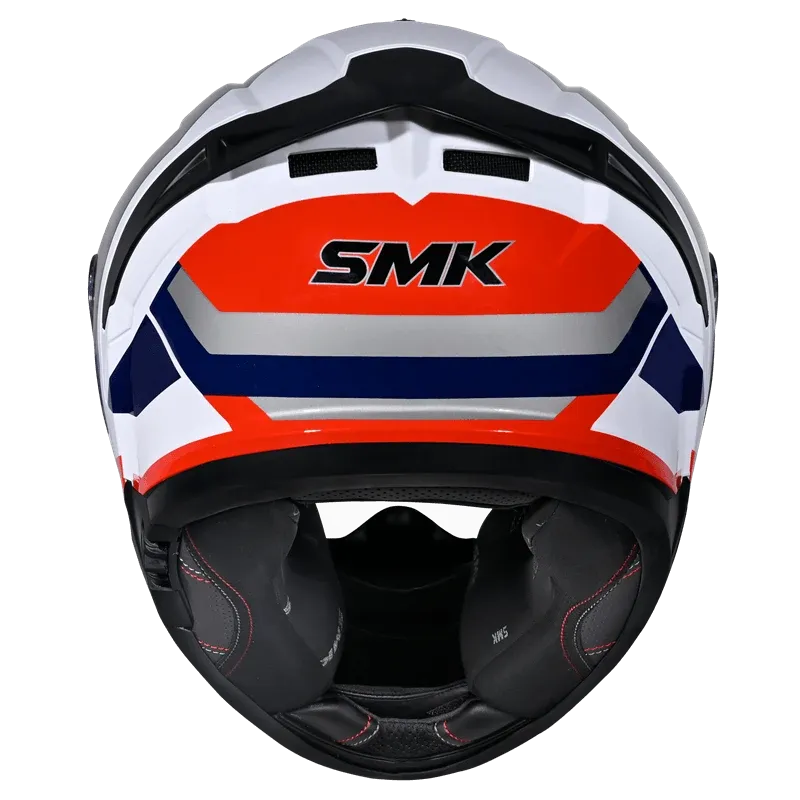 SMK Typhoon  S01 Style GL136- Gloss white red blue