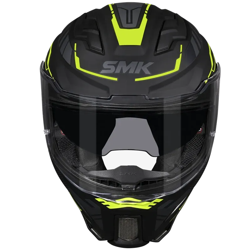 SMK AGNAR TEKTRON GL264 - Gloss Black Neon