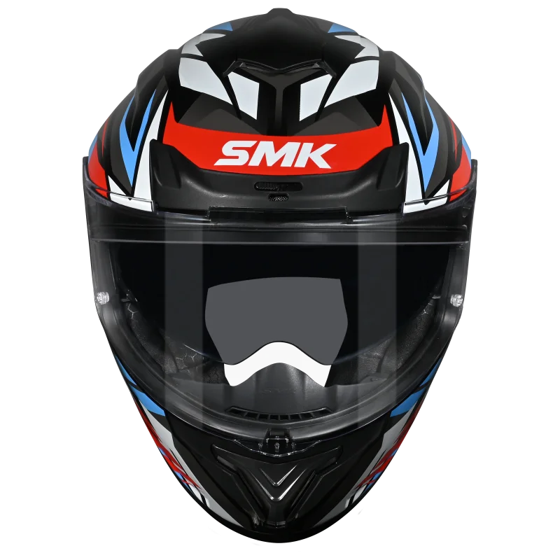 SMK Typhoon  S01 Rival GL213 - Gloss black Red Blue