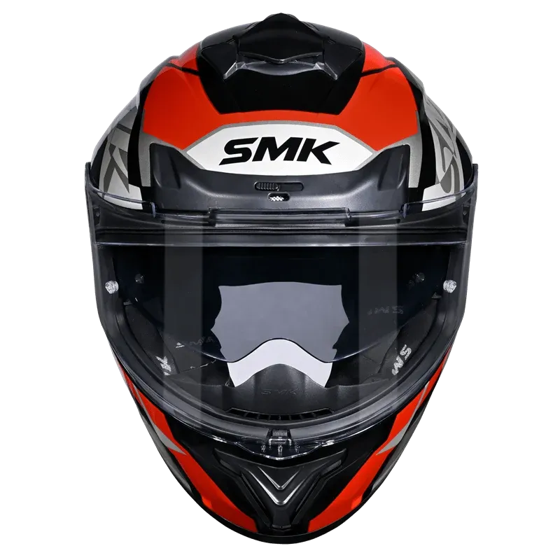 SMK Typhoon Style GL236-  Gloss Black Red