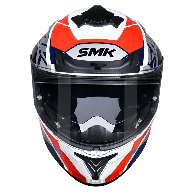 SMK Typhoon  S01 Style GL136- Gloss white red blue