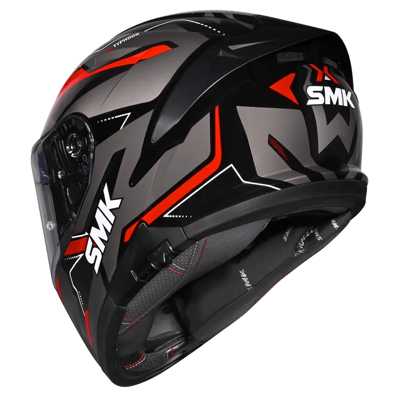 SMK Typhoon  S01 Azonix  GL263- Gloss Black Red