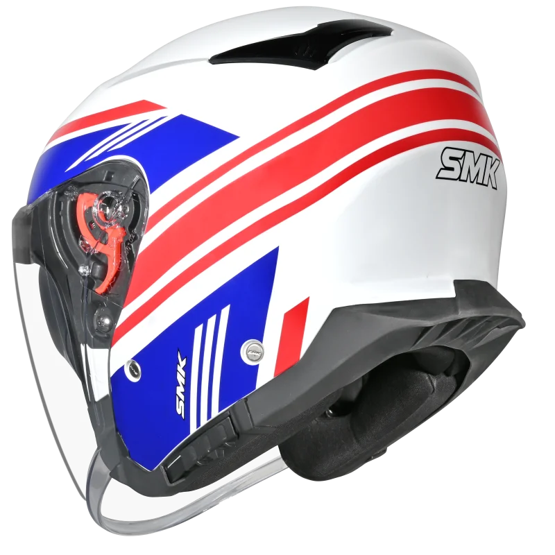 SMK GTJ RAMBLER GL153 -GLOSS WHITE BLUE RED