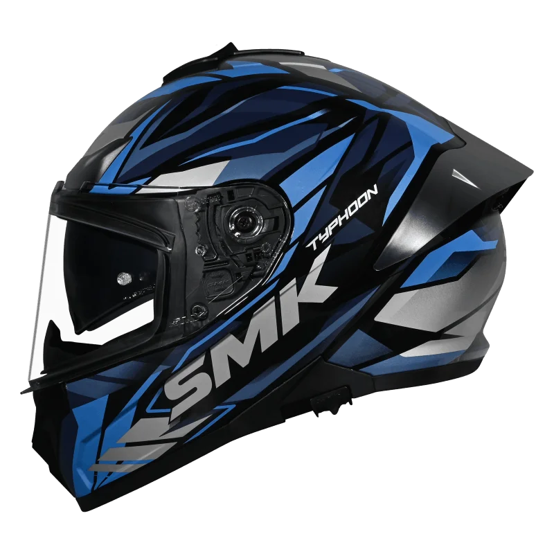 SMK Typhoon  S01 Rival GL256 - Gloss black blue