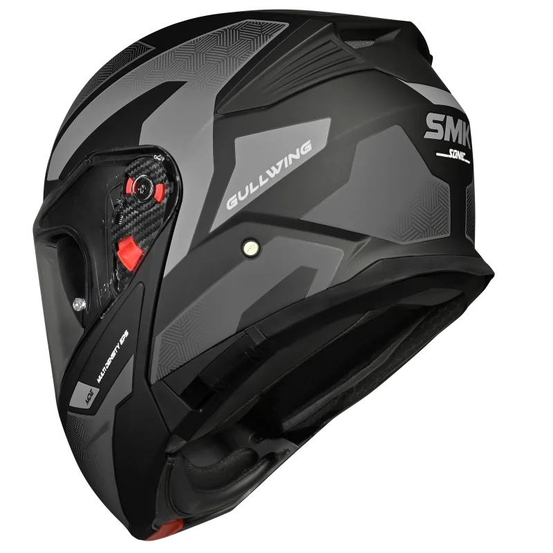 SMK Gullwing Sonic MA266 - Matt black grey