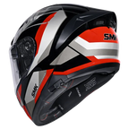 SMK Typhoon Style GL236-  Gloss Black Red