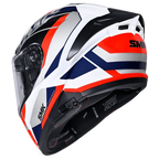 SMK Typhoon  S01 Style GL136- Gloss white red blue