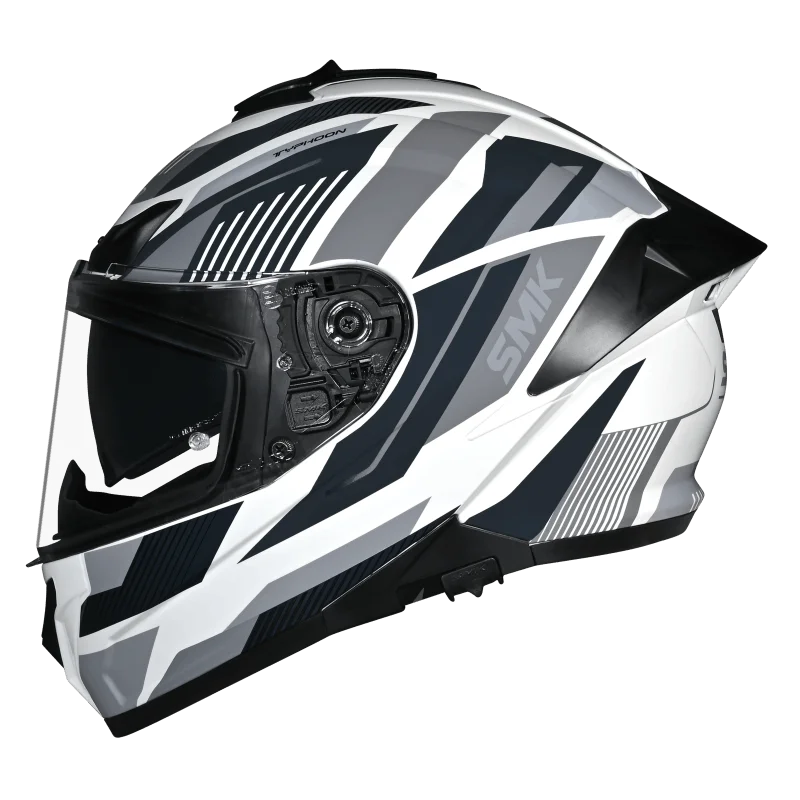 SMK Typhoon  S01 Sparko GL162 - Gloss White Grey