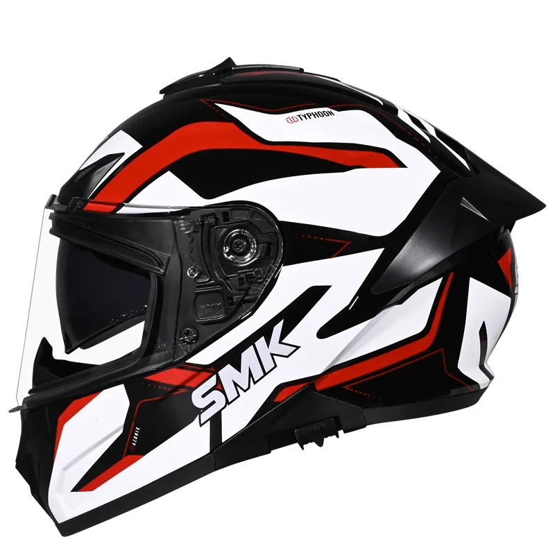 SMK Typhoon S01 Azonix GL213 - Gloss Black white