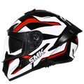 SMK Typhoon S01 Azonix GL213 - Gloss Black white
