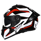 SMK Typhoon S01 Azonix GL213 - Gloss Black white