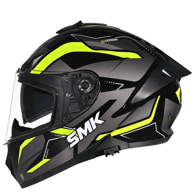 SMK Typhoon S01 Azonix GL264  - Gloss Black Neon