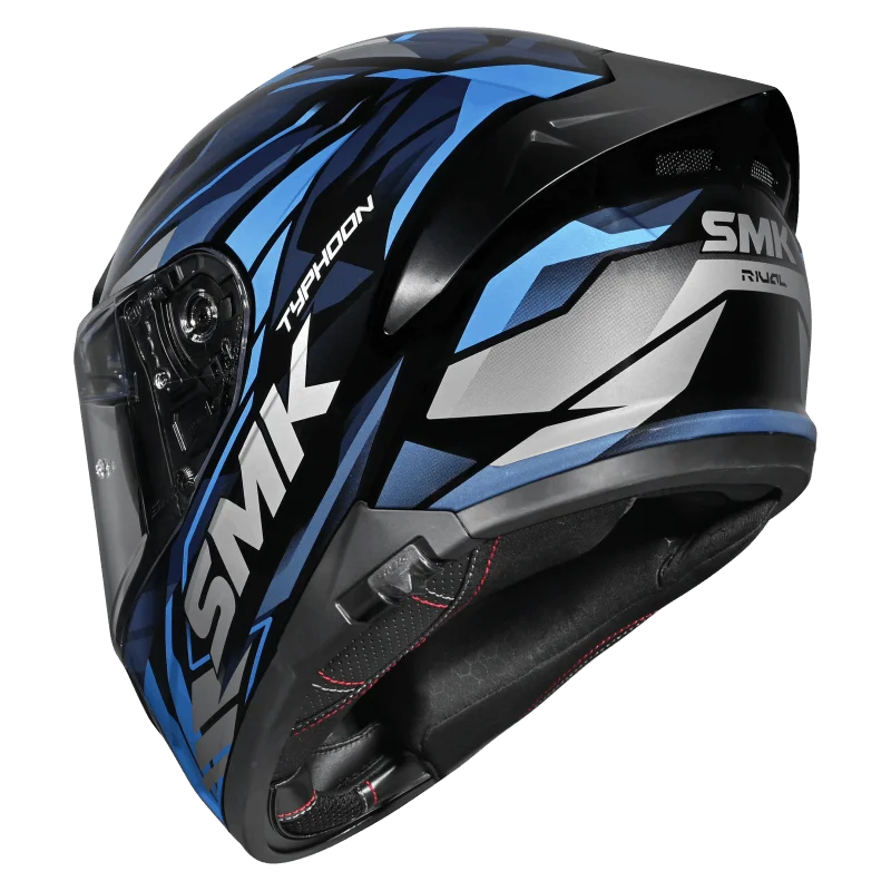 SMK Typhoon  S01 Rival GL256 - Gloss black blue