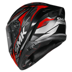 SMK Typhoon  S01 Rival GL263 - Gloss black red