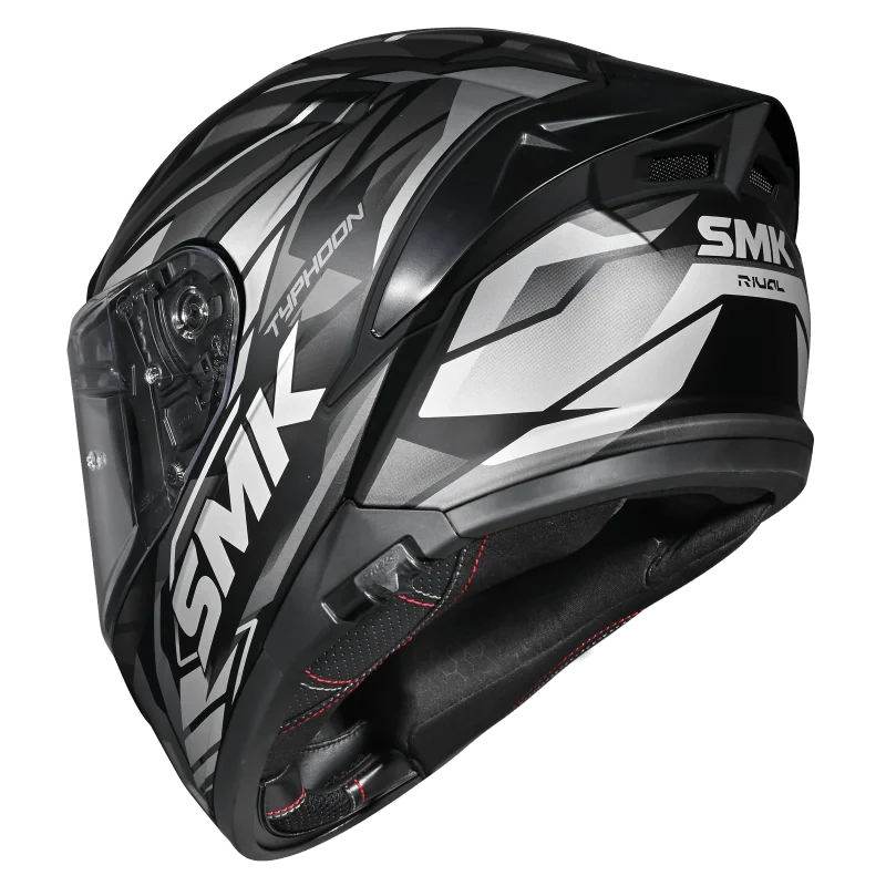 SMK Typhoon  S01 Rival GL266 - Gloss black grey