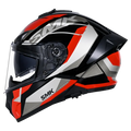 SMK Typhoon Style GL236-  Gloss Black Red