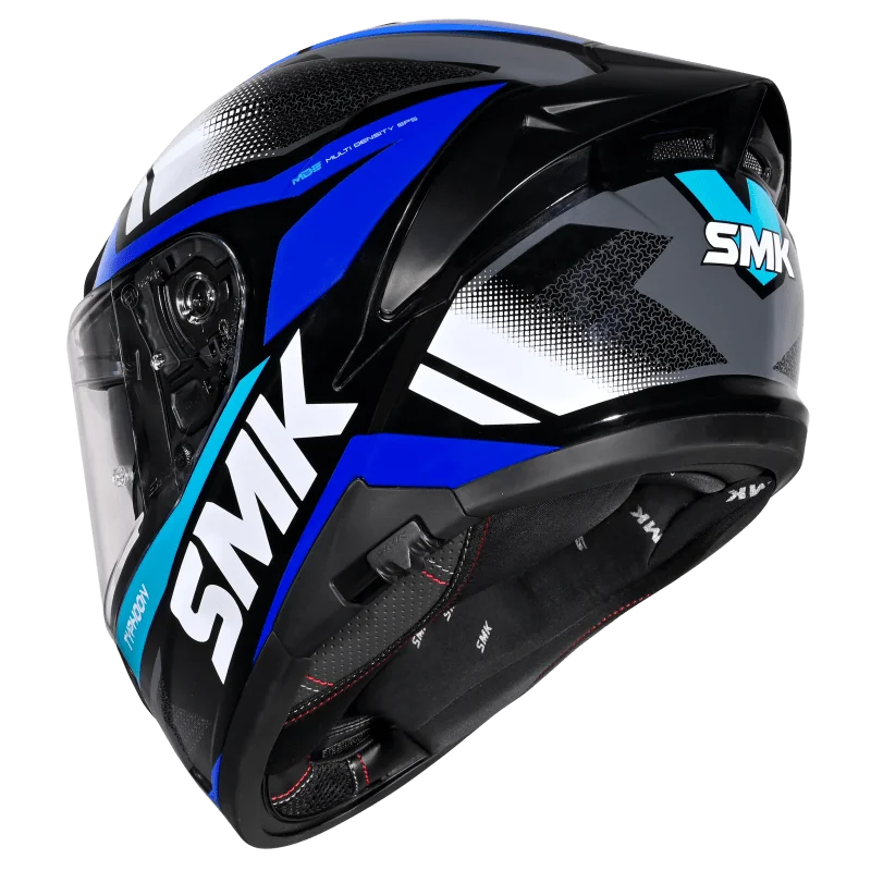 SMK Typhoon S01 Thorn GL251- Gloss Black Blue