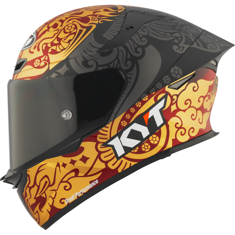 KYT TT Revo Enea Bastianini Indonesia Replica 2023 Matt Black