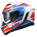 LS2 FF818 STORM III KOMAI WHITE BLUE RED