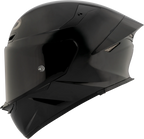 KYT TT Revo Plain Gloss Black