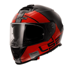 LS2 FF800 STORM II EPIC GLOSS BLACK RED