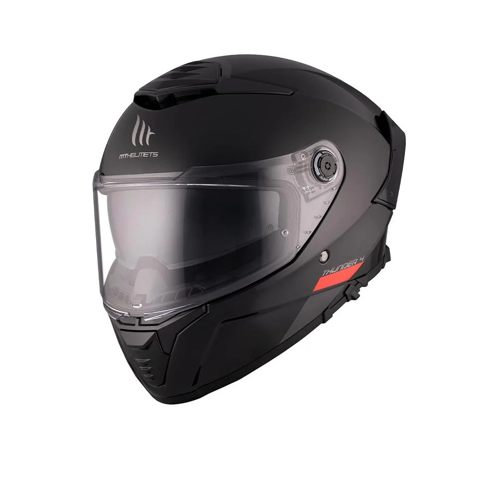 MT Thunder 4 SV A1 Solid Gloss Black Helmet