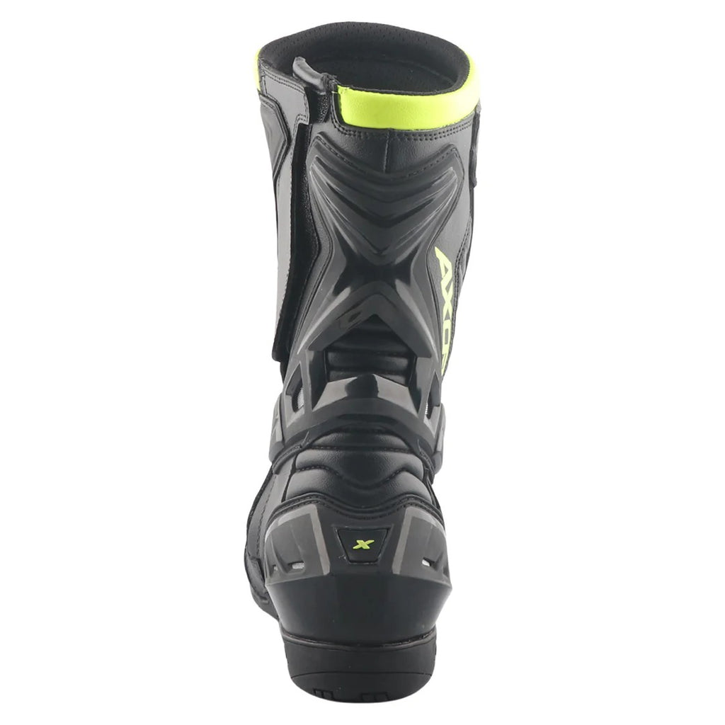 Axor Slipstream Pro Riding Boots - Black Neon