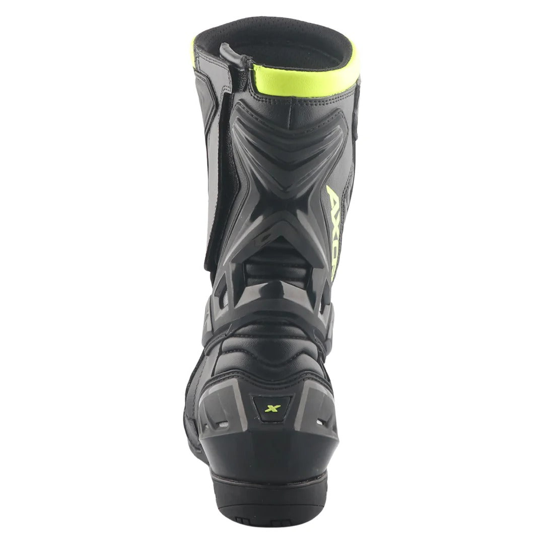 Axor Slipstream Pro Riding Boots - Black Neon