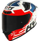 KYT TT Revo Fuselage Red Gloss Helmet