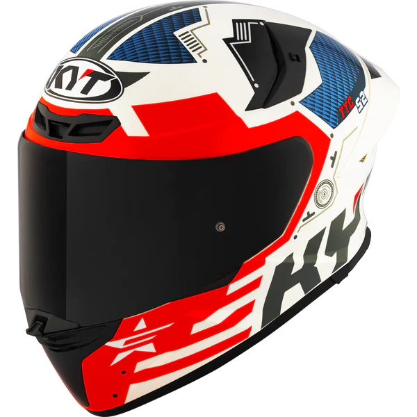 KYT TT Revo Fuselage Red Gloss Helmet