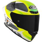 KYT TT Revo Gear Black Yellow Gloss Helmet