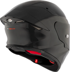 KYT TT Revo Plain Gloss Black
