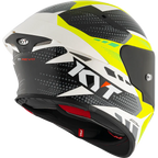 KYT TT Revo Gear Black Yellow Gloss Helmet