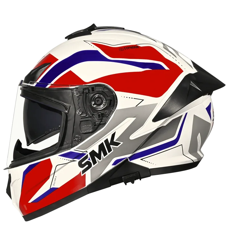 SMK Typhoon S01 Azonix  GL135  - Gloss white red blue