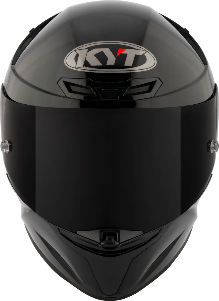 KYT TT Revo Plain Gloss Black