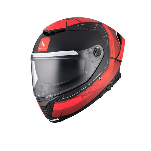 MT Thunder 4 SV R25 B35 Gloss Red Black Helmet