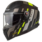 LS2 FF811 VECTOR II TRON - MATT BLACK NEON