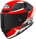 KYT TT Revo Gear Black Red Gloss Helmet