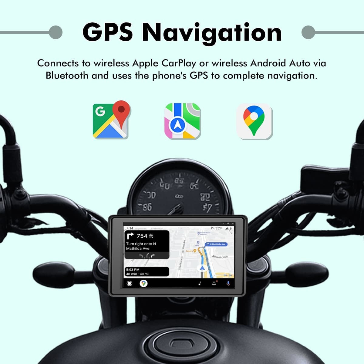 SIMTAC M4D NAVIGATION SCREEN  (with camera)
