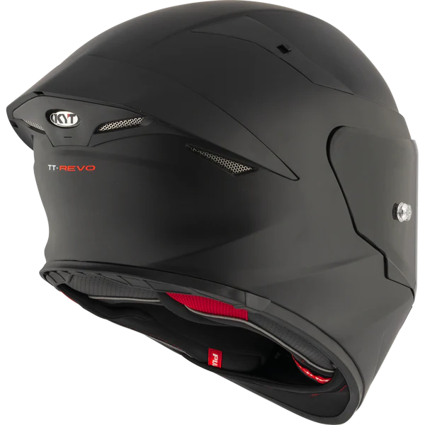 KYT TT Revo Plain Matt Black