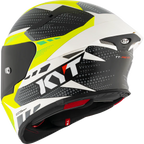 KYT TT Revo Gear Black Yellow Gloss Helmet