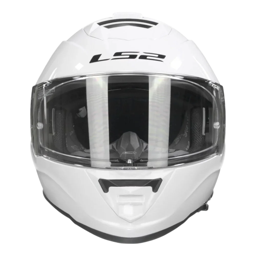 LS2 FF800 STORM II SOLID WHITE