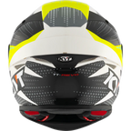KYT TT Revo Gear Black Yellow Gloss Helmet