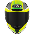 KYT TT Revo Gear Black Yellow Gloss Helmet