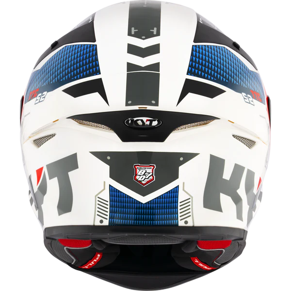 KYT TT Revo Fuselage Red Gloss Helmet