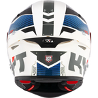 KYT TT Revo Fuselage Red Gloss Helmet