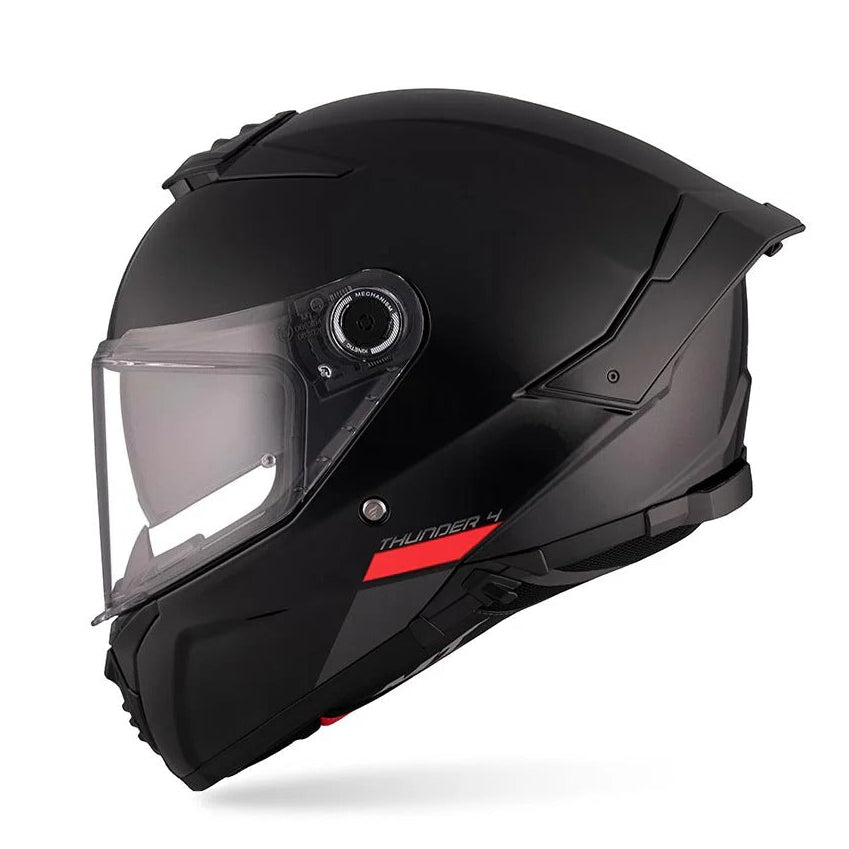 MT Thunder 4 SV A1 Solid Gloss Black Helmet