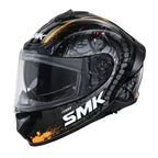 SMK Typhoon  S01 Reptile- Gloss black grey orange