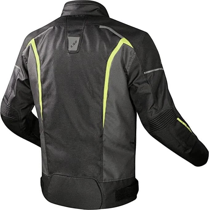 LS2 SEPANG RIDING JACKET - BLACK NEON
