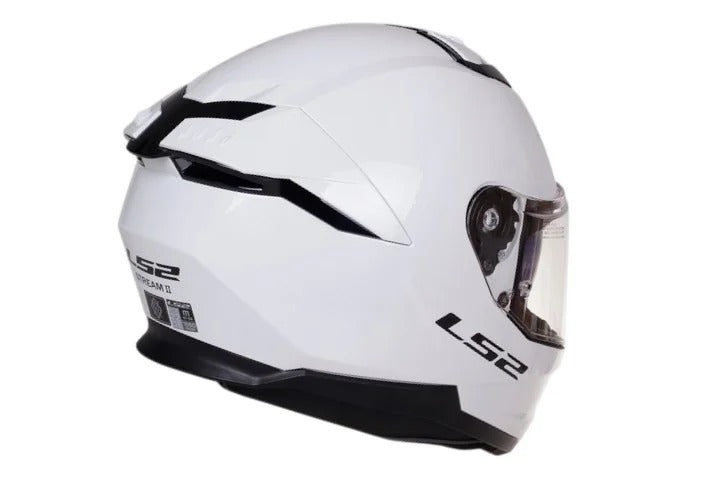 LS2 FF320 STREAM ll SOLID GLOSS WHITE
